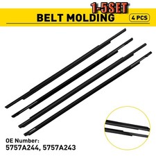 Door Window Belt Molding Seal Trim For 2011-23 Mitsubishi Outlander Sport4-20pcs picture