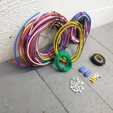 Bullet Fuse Wire Harness for 1950-70 JP Complete Replacement PeriodCorrect 65T picture
