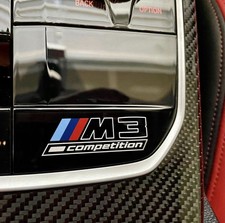 2020-2026 BMW G80 M3 Console Competition Emblem Logo Badge Genuine OEM💯 picture