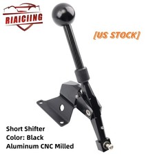 Billet D/B Series Short Shifter Box For Acura Civic Si B16 B18 D15 D16 CRX Black picture