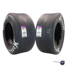 Hoosier 18155C07 Rear Drag Slick 28x10.5-15 C07 with keychain (2 Pack) picture