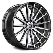 Spec-1 SP-69 Wheels 18x8 (38, 4x114.3, 73.1) Black Rims Set of 4 picture