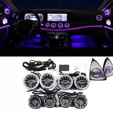 For Mercedes w222 Interior Ambient Light LED Air Vent 3D Rotary Speaker Tweeter picture