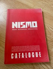 Nismo Old Logo 1995 Catalogue Rare 270R S13 S14 R32 R33 GTR WHEEL CAP Silvia Z32 picture
