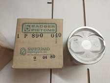 304 AMC PISTONS SINGLES .040 OVER CAST P890 BADGER 1970-1978 picture