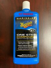 Meguiar's M67 One Step Compound ~ High Gloss Polish Oxidation Cleaner Boat & RV picture
