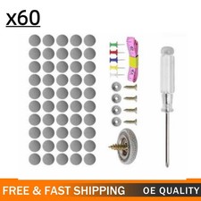 60Pcs Car Roof Liner Ceiling Kit Repair Buckle Sagging Headliner Pins Rivet Snap picture