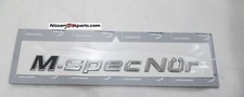 Genuine Nissan Skyline GTR R34 M-Spec Nur Trunk Emblem Decal Badge 84896-AB070 picture