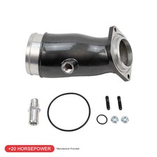 Wehrli WCF100775-GB Intake Horn High Flow for 17-24 Duramax L5P Gloss Black picture
