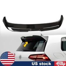 Rear Roof Spoiler Wing For Golf7 MK7 MK7.5 GTD R 2014-2021 2017 Glossy Black picture