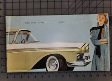 1957 Ford Fairlane Fairlane 500 Large Brochure Original picture