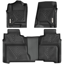 YITAMOTOR Floor Mats Fit 2014-2018 Chevy 38 x 30 x 7 inches, Black picture