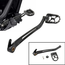 CNC Brake Arm Lever Peg Pedal For M8 Harley Softail Low Rider S Street Bob 18-up picture