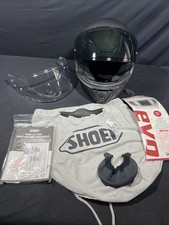 Shoei RF-SR Full Face Motorcycle Helmet BLACK Size M picture