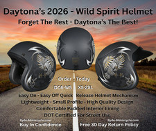 Daytona DOT 2026 Vintage Wild Soul  3/4 Motorcycle Men's/ Women's Helmet DC6-WS picture