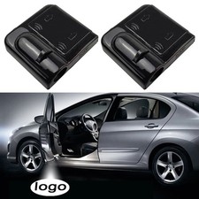 2Pcs Mugen Wireless Car Door Welcome LED Shadow Lights Courtesy Projector Ghost picture