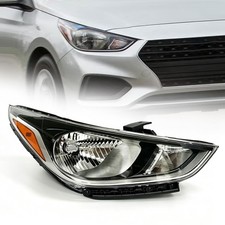Halogen Headlight Assembly Passenger Right For 2018-2021 Hyundai Accent SE SEL picture