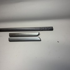 92-96 Ford F-150 F-250 F350 Bronco OBS OEM Dash Trim Bezel XLT 3 Piece silver picture