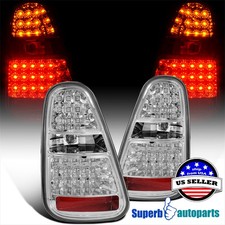 Fits 2005-2006 Mini Cooper S LED Tail Lights Rear Brake Signal 05-06 Pair picture