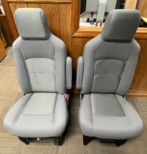Used 09-25 Ford Econoline E-250 E-350 E-450  Van Gray Cloth Pair Bucket Seats picture