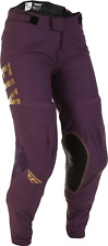 Closeout Fly Racing Womens Lite Dirt Bike Pants Mauve Size 0/2 picture