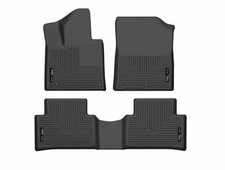Husky Liners Weatherbeater Floor Mats Fit 2021-2025 Kia Sorento Front/2nd Black picture