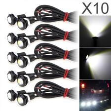 10x White Eagle Eye Lamps LED DRL Fog Daytime Running Car Light Tail Backup 12V picture