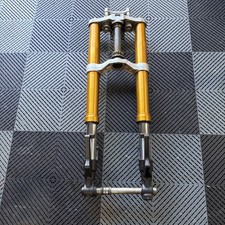 2006 - 2015 YAMAHA FZ1 FZ1S FRONT FORKS SHOCK SUSPENSION TRIPLE TREE STRAIGHT 06 picture