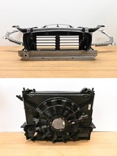 17-20 JAGUAR F PACE 3.0L Front Clip Radiator Support Radiator Fan Assembly OEM picture