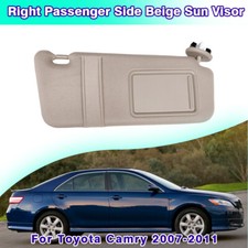 Beige Car Sun Visor with Sunroof For Toyota Camry 2007-2011 Right Passenger Side picture