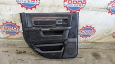 13-18 Ram Laramie left rear black door panel 1500 2500 3500 drivers side  picture