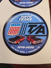 1970 Plymourh Cuda AAR, Dodge Challenger TA 340 3x2bbl Decal picture