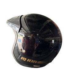 Vintage Shoei RJ-10IV Platinum Motorcycle Helmet Size Large picture