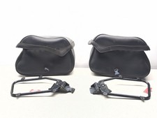 04-08 Honda VTX1800R VTX 1800 Saddlebag Luggage Case With Brackets Set picture