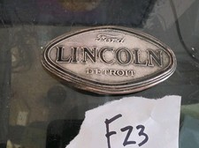 VINTAGE 1920s 30s LINCOLN / FORD DETROIT EMBLEM ORIGINAL picture