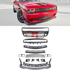 for 2015-2023 Dodge Challenger Hellcat style full Front bumper replacement picture