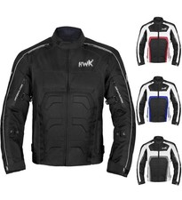 HWK Spyder Motorcycle Jacket With Weather Resistance Cordura Size Medium picture