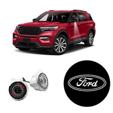 2pcs HD Side Mirror Puddle Shadow LED Welcome Lights For Ford Explorer F150 picture