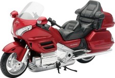 New Ray Toys 1:12 Honda Gold Wing 2010 Die Cast Model Red picture