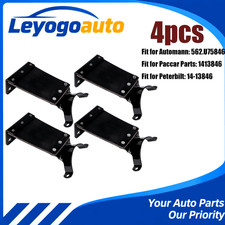 4 PCS  Heavy Duty Exhaust Bracket Kit for Peterbilt 14-13846 1413846 562.U75846 picture