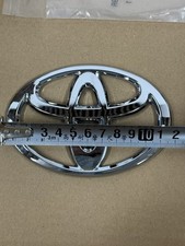fit for Toyota Grill Emblem Chrome Logo Badge for Toyota Matrix:​ 03–08 ❤️120mm picture