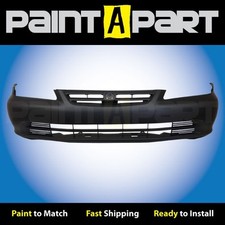 Fits: 2001 2002 Honda Accord Sedan Front Bumper Painted G508P Noble Green Pearl picture