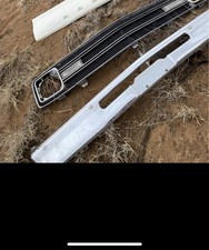 1971-1978 Dodge Van B200 Front Bumper With Brackets Assembly Oem White 02959524 picture