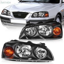 For 2004-2006 Hyundai Elantra Headlights Assembly Replacement Lamps Left + Right picture