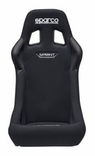 Sparco 008235NR Sprint FIA Racing Seat Black Fabric Tubular Medium 34in Waist picture