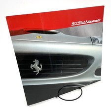 Ferrari 575M Maranello Commercial Sales Brochure 2002 Italian Text picture