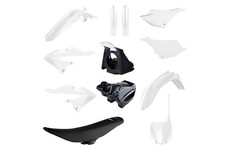 White Polisport Full Restyled Plastic Kit fits Yamaha: YZ125 (2002-2021), YZ2... picture