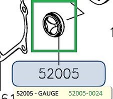 Kawasaki OEM Gauge 06-19 Ninja ZX-6R ZX-14 52005-0024 picture