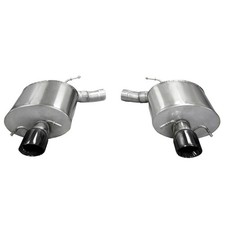 Corsa 14941BLK Sport Axle-Back Exhaust System 2009-2014 Cadillac CTS-V Sedan picture