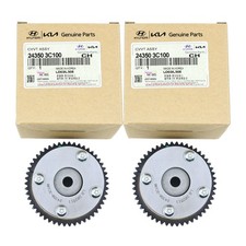 2PCS NEW Intake Camshaft VVT Sprocket For HYUNDAI KIA Santa Fe Sorento Azera picture